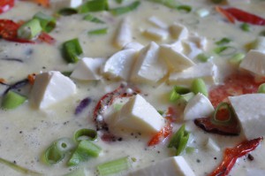 DSC_8460 • nogetiovnen.dk Æggekage i ovn med skinke og mozzarella