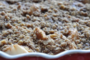 Hurtig æblecrumble - den bedste crumble opskrift