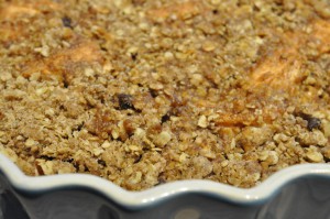 Hurtig æblecrumble - den bedste crumble opskrift