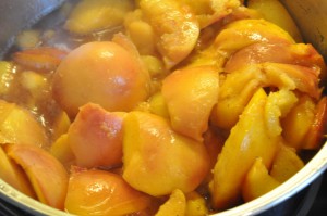 Marmelade med fersken og nektarin - opskrift