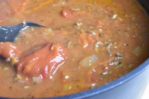 Kødsovs med grøntsager til pasta ell. lasagne