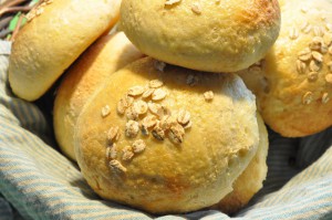 Smukke brød og boller bagt med Majsmel & Manitobamel