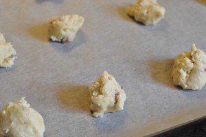 Småkager med nougat creme - cookie sandwich