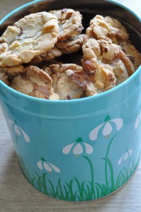 DSC_9440 • nogetiovnen.dk Cookies med Marsbar, marcipan og mandler