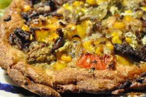 Pizza i bradepande med oksekød nem opskrift