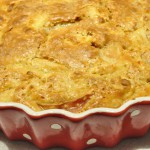 Æblekage med marcipan, makroner og appelsin - saftig