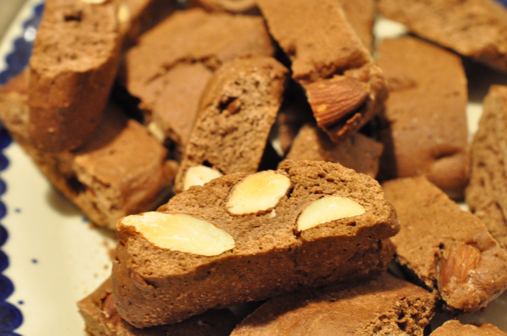 Biscotti med appelsin og kakao - julebiscotti