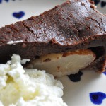 Chokoladekage med pærer
