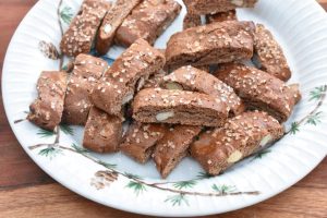Biscotti med appelsin og mandler - kakao julebiscotti