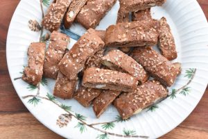 Biscotti med appelsin og mandler - kakao julebiscotti