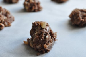 Amerikanske cookies med Nutella - opskrift