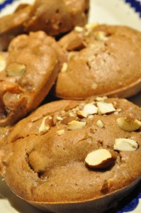 Æblemuffins og æblekage med kanel, kardemomme og Nutella