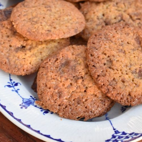 Småkager med appelsin og chokolade - opskrift