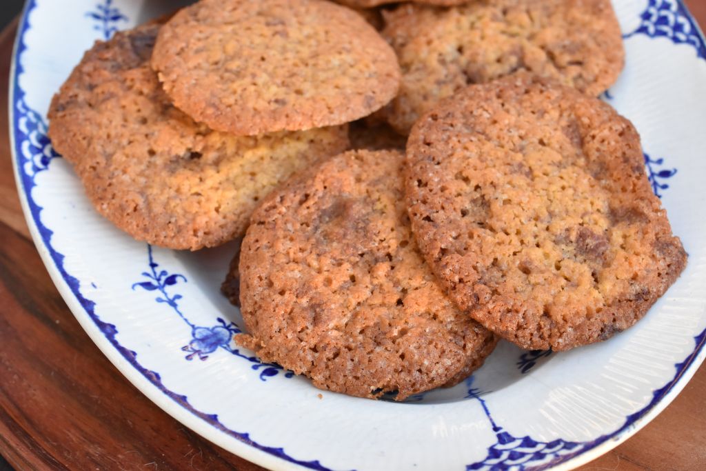 Småkager med appelsin og chokolade - opskrift