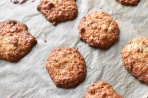 Müsli cookies med appelsin - nem opskrift