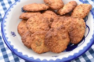 Müsli cookies med appelsin - nem opskrift