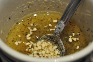 Madbrød med hvidløg af koldhævet dej