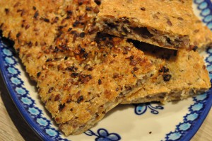 Madbrød med hvidløg af koldhævet dej