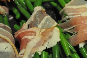 Grønne bønner med bacon - lækkert tilbehør