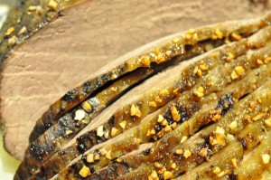 Culottesteg langtidsstegt med tilbehør & sovs