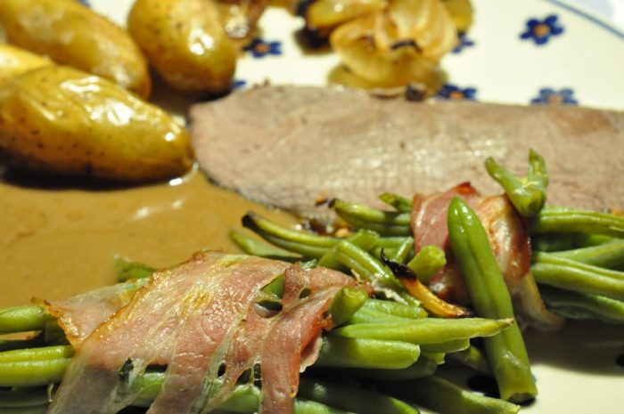 Grønne bønner med bacon - lækkert tilbehør