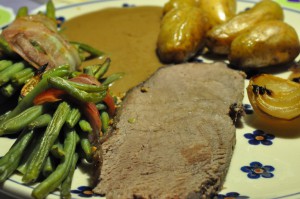 Grønne bønner med bacon - lækkert tilbehør