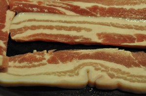 Stegt flæsk med persillesovs