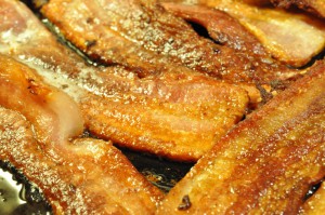 Stegt flæsk med persillesovs