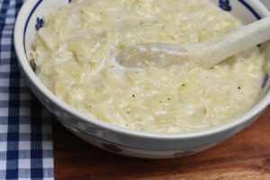 DSC_1754 • nogetiovnen.dk Stuvet hvidkål med fløde - nem opskrift