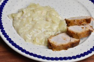 DSC_1763 • nogetiovnen.dk Sund stuvet hvidkål med tilbehør - opskrift