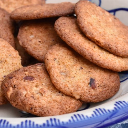 Cookies - opskrift med lakrids, nødder & sirup