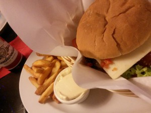 Fødselsdags gavebord og restaurant besøg