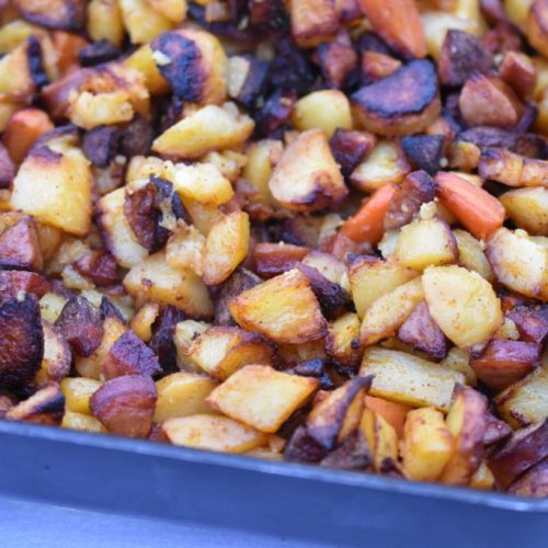 Hjemmelavet pølsemix i ovn - nem opskrift