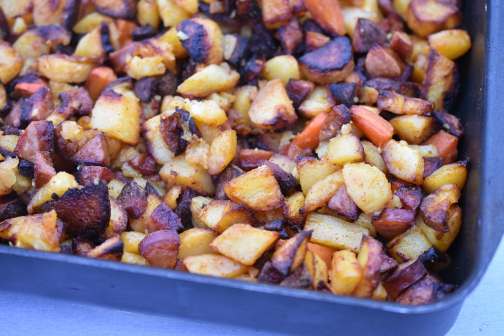 Hjemmelavet pølsemix i ovn - nem opskrift