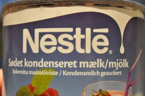 Kondenseret mælk