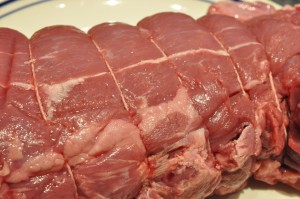 Gammeldags oksesteg i stegeso langtidsstegt