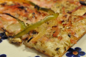 Pizza med Manitoba mel - nem bradepandepizza
