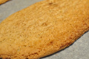 Ingefærsnitter med kanel - nem sprød opskrift