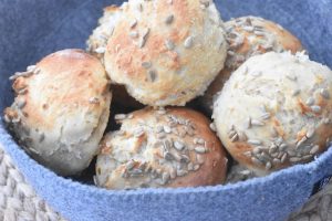 DSC_2689 • nogetiovnen.dk Boller med risengrød rester - risengrødsboller