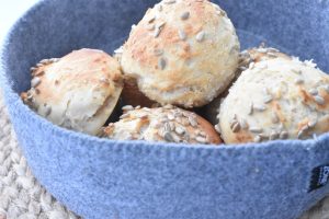 DSC_2690 • nogetiovnen.dk Boller med risengrød rester - risengrødsboller