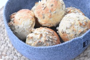 DSC_2691 • nogetiovnen.dk Boller med risengrød rester - risengrødsboller