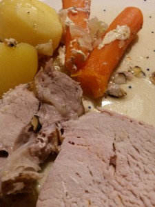 Marineret svinekam i stegeso - kamsteg i ovn