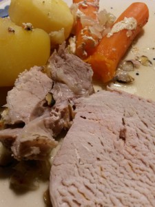 Marineret svinekam i stegeso - kamsteg i ovn