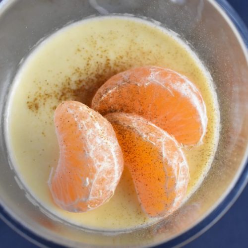 Vanilje panna cotta med mandariner & lakrids
