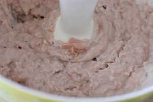 Tunmousse med creme fraiche - uden husblas - tunmoussen blendes