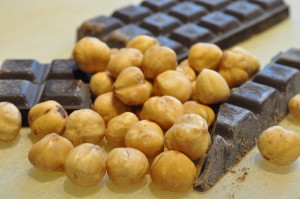 Chokoladesmåkager cookies med chokolade