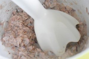 Tunmousse med creme fraiche - uden husblas