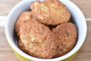 Småkager med marcipan mandler & chokolade