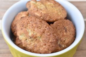 Småkager med marcipan mandler & chokolade