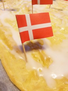 Vandbakkelse med glasur 